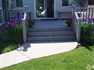 trex deck stairs and rail