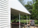 side panel view of 28 foot awning