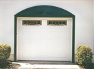 Garage door with Phypon arch